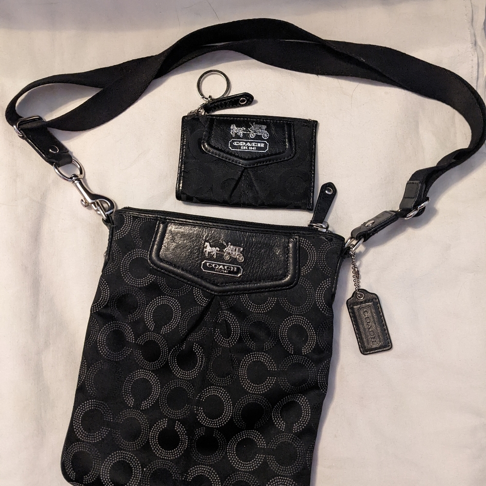 Crossbody and mini wallet